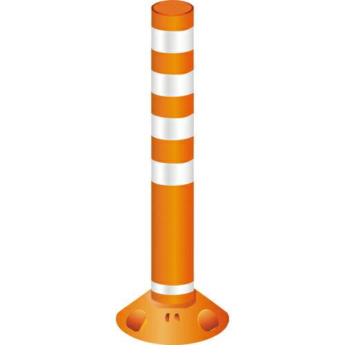 グリーンクロス ラウンドポスト250台座接着固定 RP1000-25オレンジ ( 630000404...