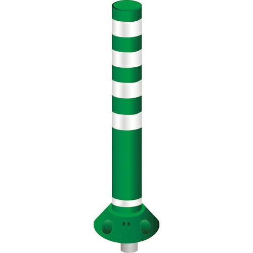 グリーンクロス ラウンドポスト200台座着脱一本脚RP-U1000グリーン ( 6300004031...