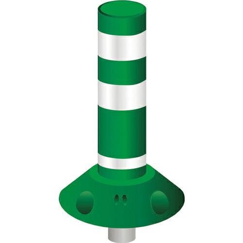 グリーンクロス ラウンドポスト250着脱一本脚 RP-U400-25 グリーン ( 63000040...