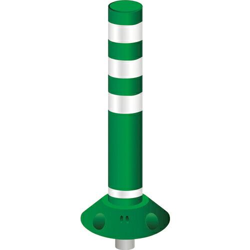 グリーンクロス ラウンドポスト250着脱一本脚 RP-U800-25 グリーン ( 63000040...