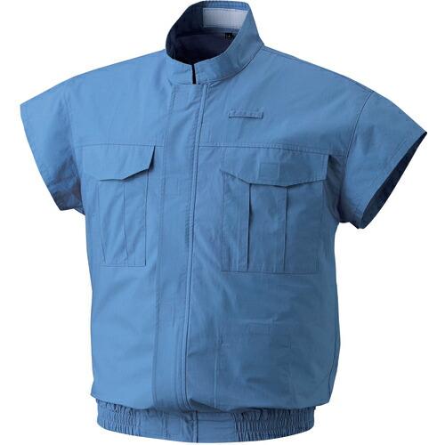 空調服 電設作業用空調服[[R上]] ウェアのみ ライトブルー LL ( NO5732-C24-S4...
