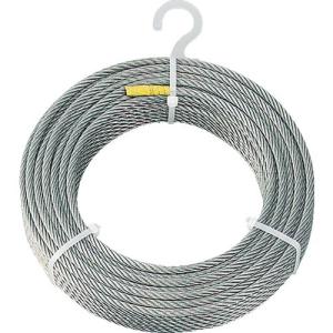 TRUSCO ステンレスワイヤロープ Φ6.0mmX30m ( CWS-6S30 (6MMX30M) ) トラスコ中山(株)｜orangetool