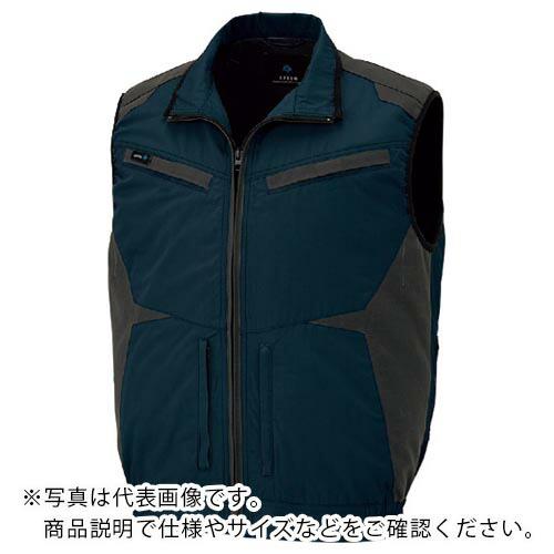 【SALE価格】アイトス 空調服用ベスト(空調服TM) ディープネイビー M ( AZ30587-0...