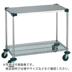 ERECTA サイドアップエレクターカート ワーキングカート1型 間口606mm×奥行461mm×高さ815mm 2段 ( NWT1MU-S ) エレクター(株) (メーカー取寄)｜orangetool
