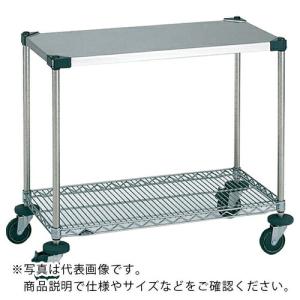 ERECTA スーパーエレクターカート ワーキングカート1型 間口759mm×奥行614mm×高さ815mm 2段 ( NWT1D-S ) エレクター(株) (メーカー取寄)｜orangetool