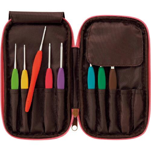 CLOVER ジッパー付かぎ針ケース ( 55-943 )