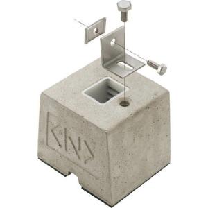 ネグロス電工 MKBHGB11N ゴムベース付 配管システム基礎ブロック ダクター架台用基礎ブロック