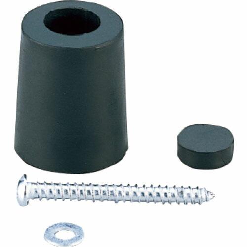 【SALE価格】光 ゴムクッション戸当り黒 バラタイプ30×25 ( GD-30-1 )