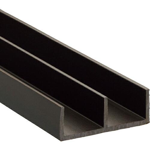 光 簡易内窓用フレーム&amp;レール 上レールブラウン11×30.5×1830mm ( PTL3021 )