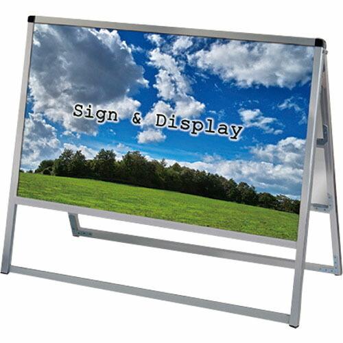 TOKISEI バリウススタンド看板 アルミ複合板タイプ 900×600両面  ( VASKAP90...