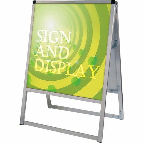 TOKISEI バリウススタンド看板 アルミ複合板タイプ 450×450両面  ( VASKAP45...