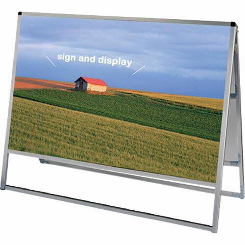 TOKISEI バリウススタンド看板 アルミ複合板タイプ 1200×900両面  ( VASKAP1...