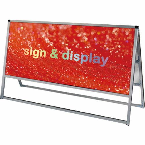 TOKISEI バリウススタンド看板 アルミ複合板タイプ 1200×600両面  ( VASKAP1...