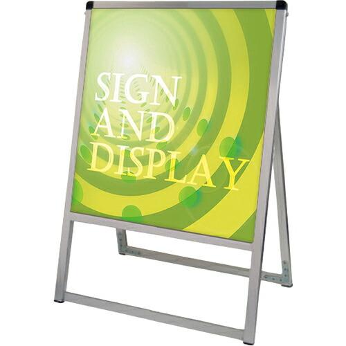 TOKISEI バリウススタンド看板 アルミ複合板タイプ 450×450片面  ( VASKAP45...