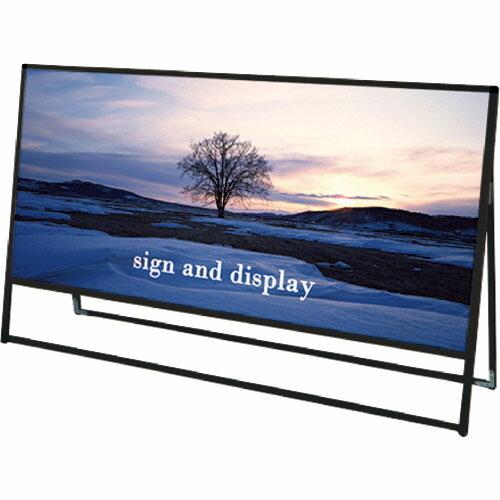 TOKISEI ブラックバリウススタンド看板 アルミ複合板タイプ 1800×900片面  ( BVA...