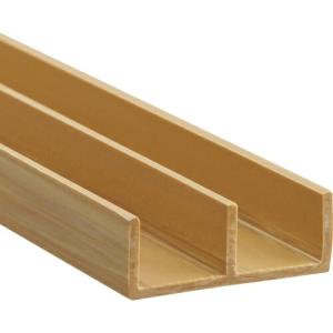 光 簡易内窓用フレーム&レール 上レール木目11×30.5×915mm ( PTL3013 ) (株)光｜orangetool