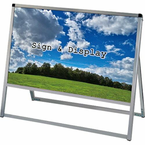 TOKISEI バリウススタンド看板 アルミ複合板タイプ 900×600片面  ( VASKAP90...