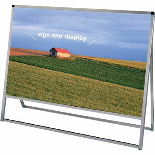 TOKISEI バリウススタンド看板 アルミ複合板タイプ 1200×900片面  ( VASKAP1...