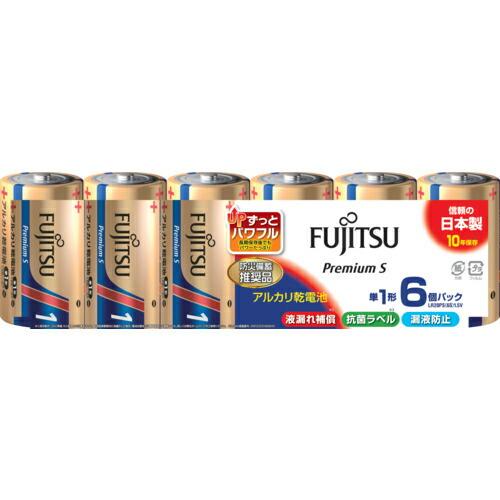 FDK アルカリ乾電池単1 PremiumS (6本入) ( LR20PS(6S) ) FDK(株)