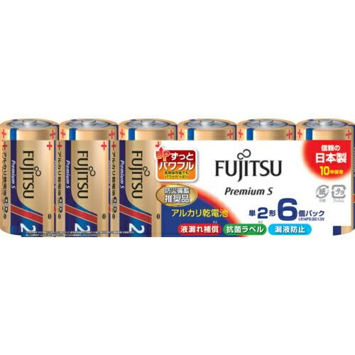 FDK アルカリ乾電池単2 PremiumS (6本入) ( LR14PS(6S) ) FDK(株)