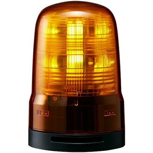 PATLITE モータレス回転灯 Φ80 M2 端子台 ブザー Y ( SF08-M2KTB-Y )...