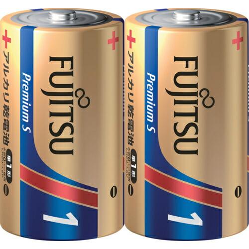 FDK アルカリ乾電池単1 PremiumS (2本入) ( LR20PS(2S) ) FDK(株)