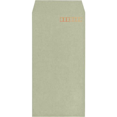 キングコーポ 長3 リサイクルカラーRC40 グレー80g スミ貼1000枚X1箱 ( 181342...