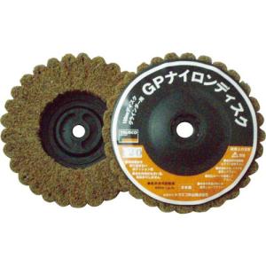 【SALE価格】TRUSCO ナイロンディスク ねじ込み式 Φ100XM10 5個入 120# ( GPN100AL (#120) (5コイリ) ) トラスコ中山(株)｜orangetool