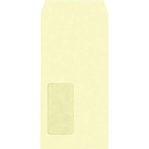 キングコーポ 長形3号グラシン窓明No.49プライバシー保護封筒 Hiソフト クリーム1000枚X1...