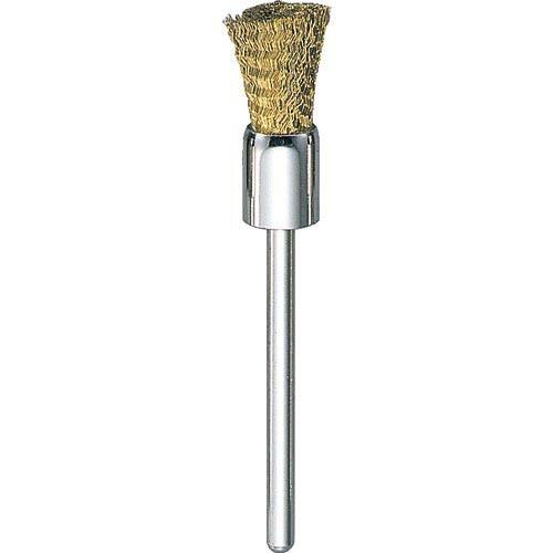 【SALE価格】TRUSCO エンド型ブラシ 真鍮 線0.1X筒径Φ8X軸Φ3 ( 83E-3 (8...