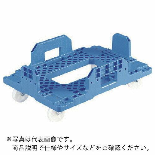 サンコー 折りたたみコンテナー用台車 802460 サンキャリーブルー  ( 6544 )