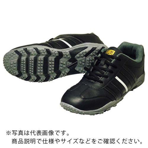 喜多 紳士ヒモスニーカー MK110 ブラック×ブラック 25.0  ( MK110-BK/BK-2...