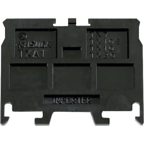 春日電機 レール式端子台エンドプレート  (10枚入) ( TXA1 ) 春日電機(株)