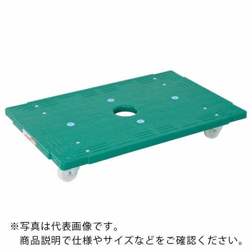 サンコー 折りたたみコンテナー用台車 803522 サンキャリー6090(Φ75)グリーン  ( S...