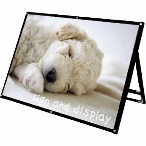 TOKISEI ブラックポスター用スタンド看板マグネジ B0横ロウ片面ブラック  ( BPSSKMN...