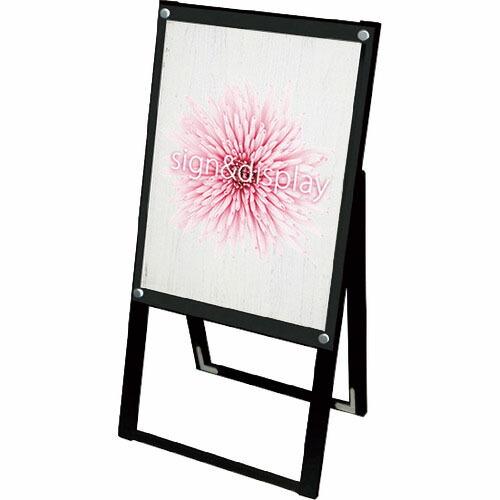 TOKISEI ブラックポスター用スタンド看板マグネジ A2片面ブラック  ( BPSSKMNA2K...