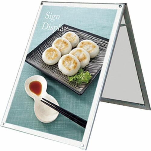 TOKISEI ポスター用スタンド看板マグネジ B1ロウ両面ホワイト  ( PSSKMNB1LRW ...