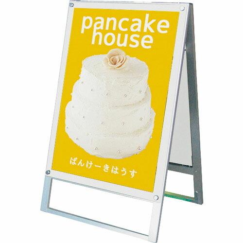 TOKISEI ポスター用スタンド看板マグネジ A1両面ホワイト  ( PSSKMNA1RW )