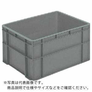 TRUSCO ( トラスコ中山 ) 折りたたみコンテナフタ付 75L ダーク