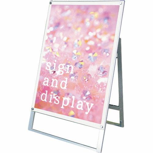 TOKISEI ポスター用スタンド看板マグネジ B1片面ホワイト  ( PSSKMNB1KW )
