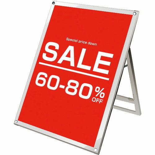 TOKISEI ポスター用スタンド看板マグネジ B1ロウ片面ホワイト  ( PSSKMNB1LKW ...