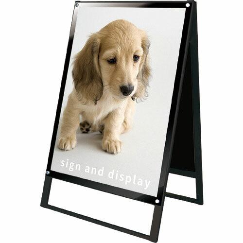 TOKISEI ブラックポスター用スタンド看板マグネジ B1両面ブラック  ( BPSSKMNB1R...