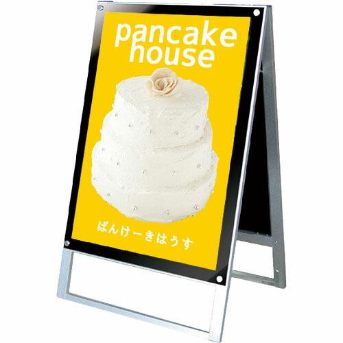 TOKISEI ポスター用スタンド看板マグネジ A1両面ブラック  ( PSSKMNA1RB )