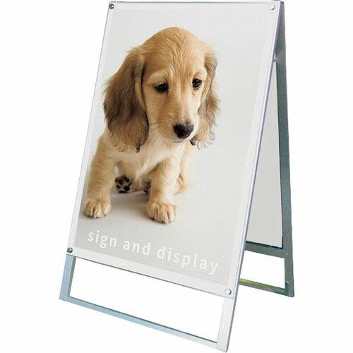 TOKISEI ポスター用スタンド看板マグネジ B1両面ホワイト  ( PSSKMNB1RW )