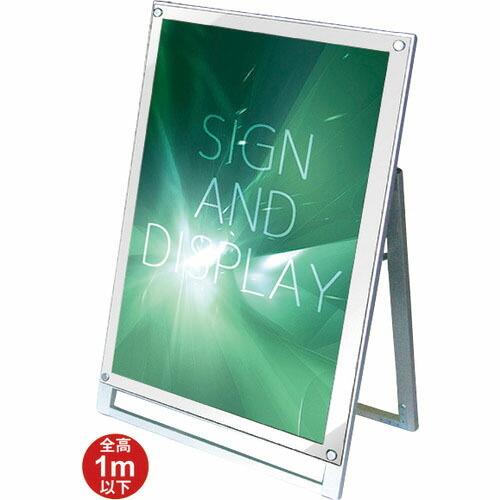TOKISEI ポスター用スタンド看板マグネジ A1ロウ片面ホワイト  ( PSSKMNA1LKW ...
