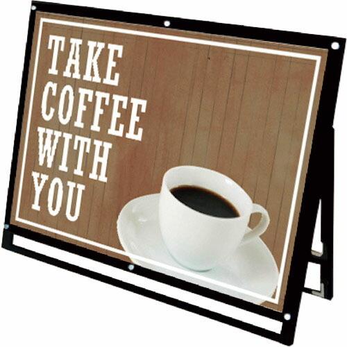 TOKISEI ブラックポスター用スタンド看板マグネジ A0横ロウ片面ブラック  ( BPSSKMN...