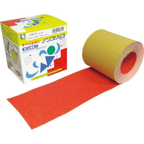 【SALE価格】NCA ノンスリップテープ 100×5m 赤 ( NSP1005R ) (株)ノリタ...