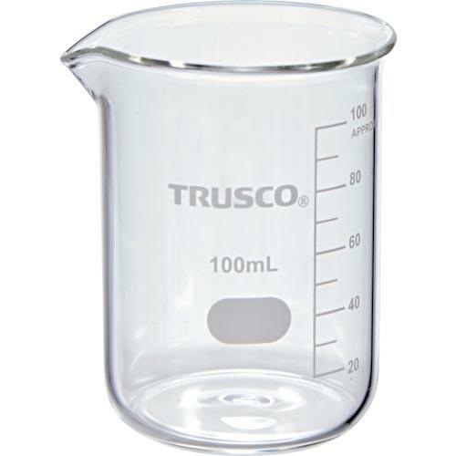 【SALE価格】TRUSCO ガラスビーカー 100ml ( GB-100 ) トラスコ中山(株)
