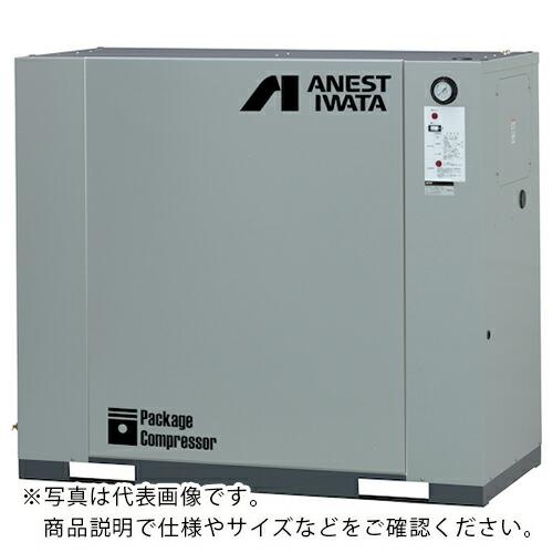 アネスト岩田 給油式レシプロパッケージコンプレッサ 7.5KW 60Hz  ( CLP75EFH-8...
