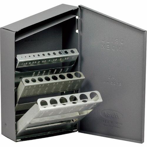 ヒューイット スタブドリルケース 1.0~13.0mm /(0.5とび)【25本収納】 ( 1137...